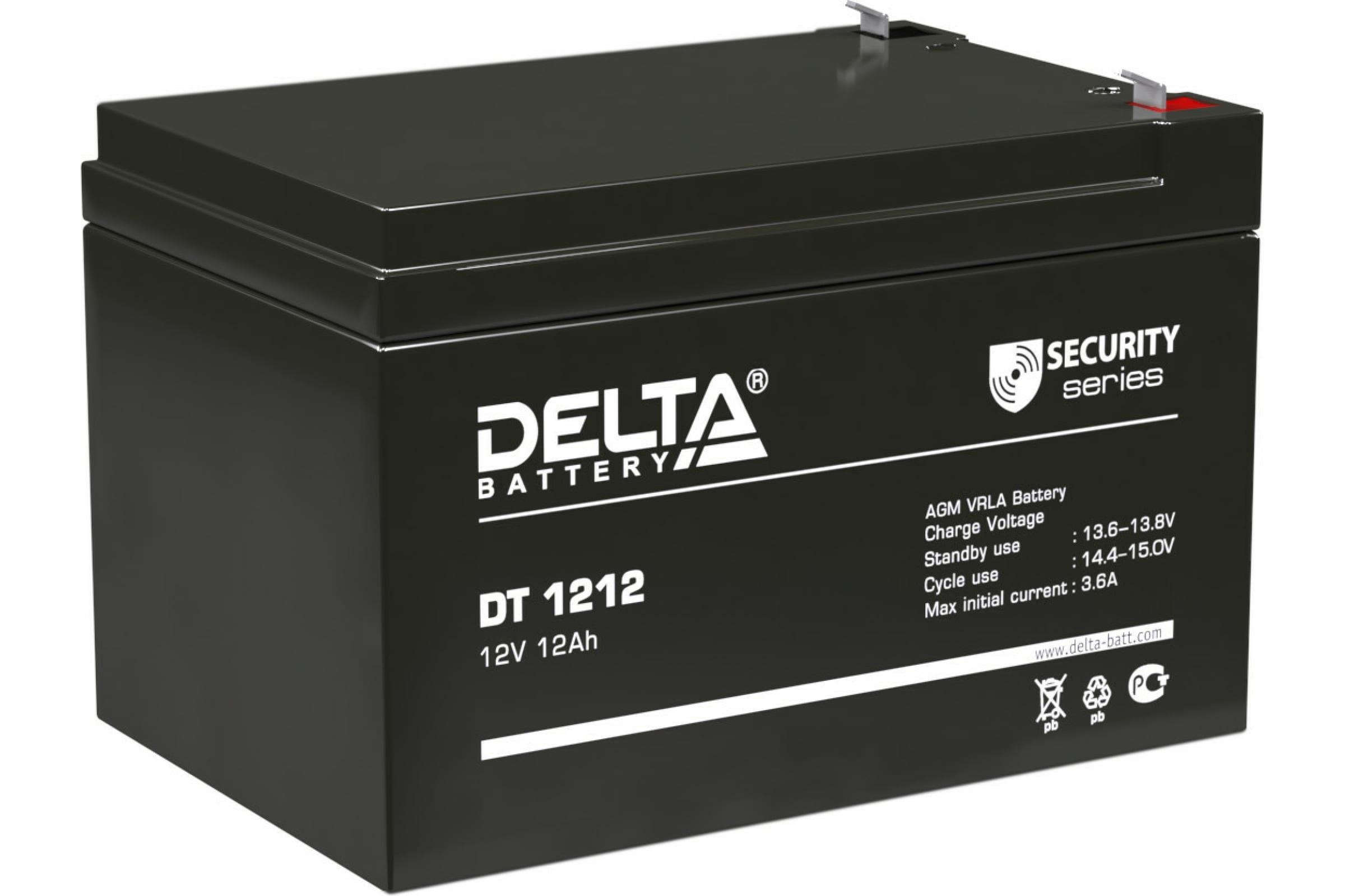 Аккумулятор Delta DT 1212