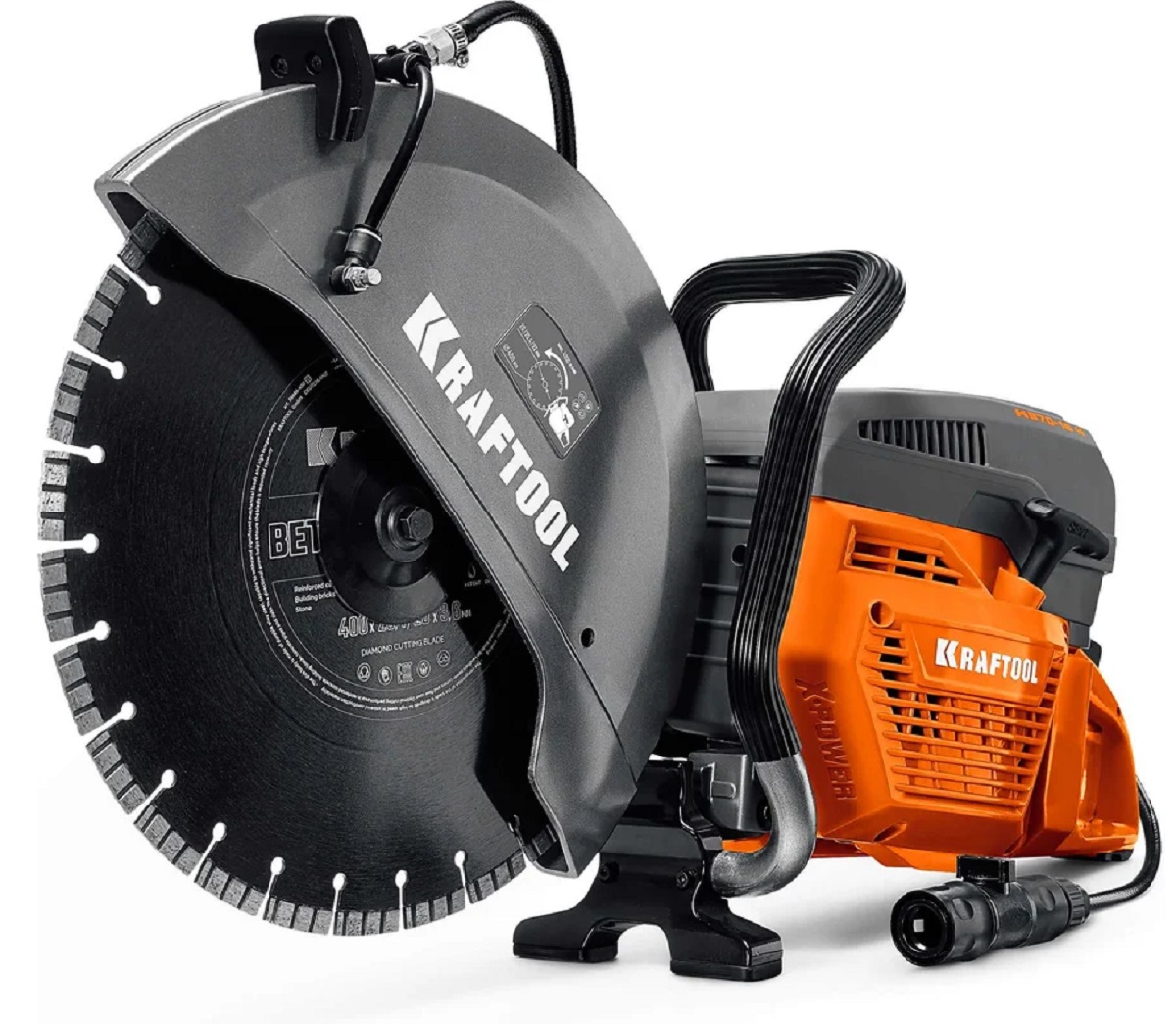 Бензорез KRAFTOOL K970-16 H 400 мм, с диском по бетону K970-16 H