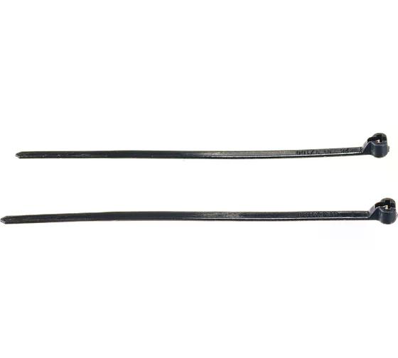 Хомут пластиковый FORTISFLEX КСЗ 3x100 черный, 100шт. 61335