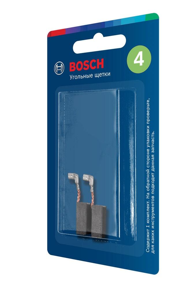Комплект угольных щеток BOSCH № 4 (0 615 990 M3R) БЛИСТЕР 1 617 000 525 0615990M3R