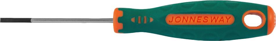 Отвертка шлицевая JONNESWAY D71S5125 ANTI-SLIP GRIP, SL5.5х125 мм