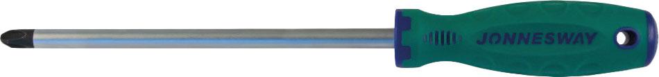 Отвертка крестовая JONNESWAY D71P138 ANTI-SLIP GRIP, PH1 x 38 мм