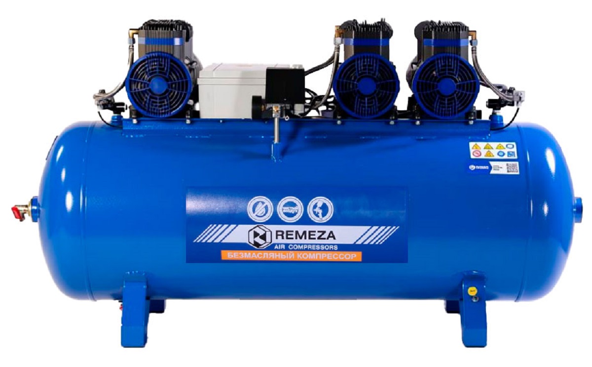 Компрессор поршневой безмасляный REMEZA СБ4/C-270.OLD30x3 8980060