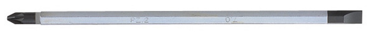 Стержень для отвертки KING TONY 91232 slotted 7 мм / pozidriv №2 1317702ZN