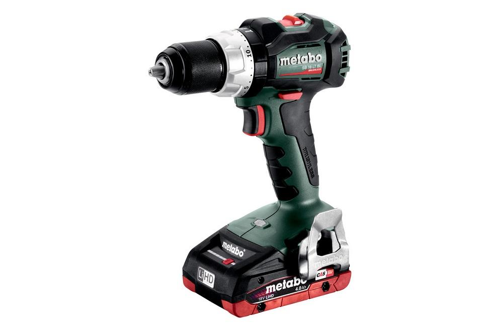 Дрель-шуруповерт аккумуляторная METABO SB 18 LT BL 2x4.0 Ач, ударная, бесщеточная 602316800