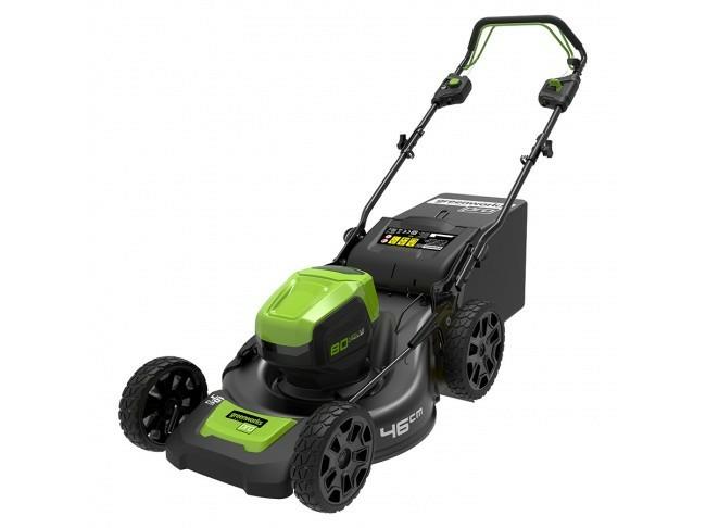 Газонокосилка аккумуляторная GREENWORKS GD80LM46SP 80V, бесщеточная, без АКБ и ЗУ (2501007) 2501007