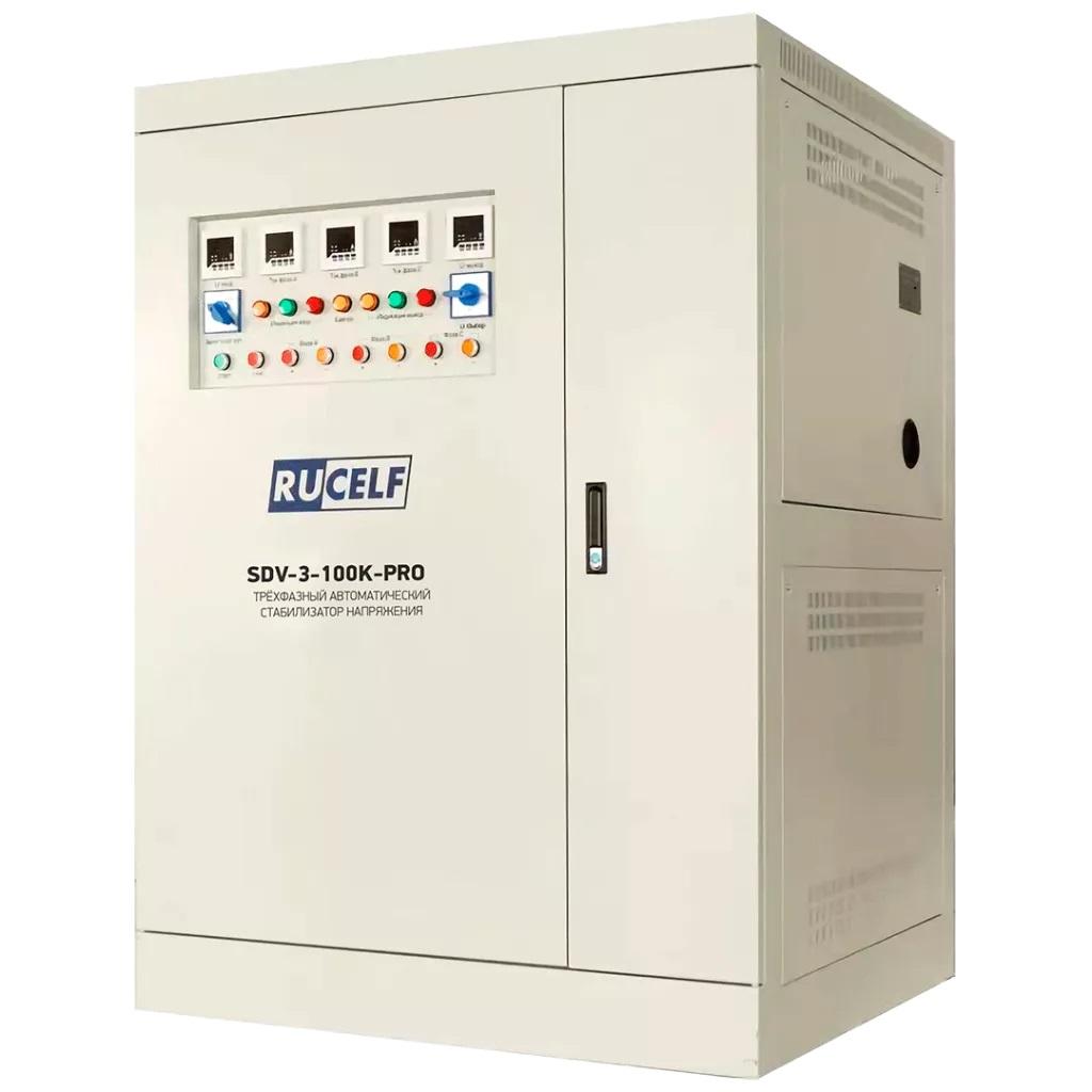 Стабилизатор напряжения трехфазный RUCELF SDV-3-100K-PRO