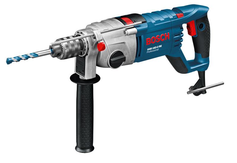 Дрель ударная сетевая BOSCH GSB 162-2 RE двухскоростная 060118B000 Кейс