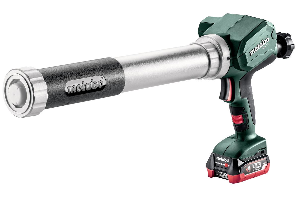 Пистолет для герметика METABO KPA 12 600 аккумуляторный 1х4.0 Ач 601218800