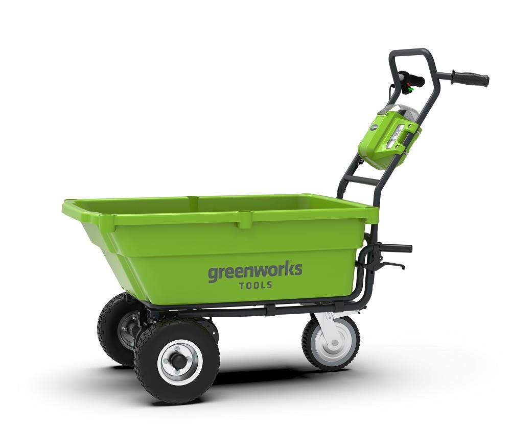 Садовая тележка аккумуляторная GREENWORKS G40GCK4 7400007UB