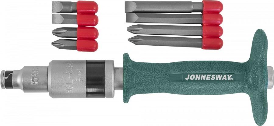 Отвертка ударная JONNESWAY AG010139 8,10 (36,80 мм) PH#2,3 (36,80 мм), 5 предметов