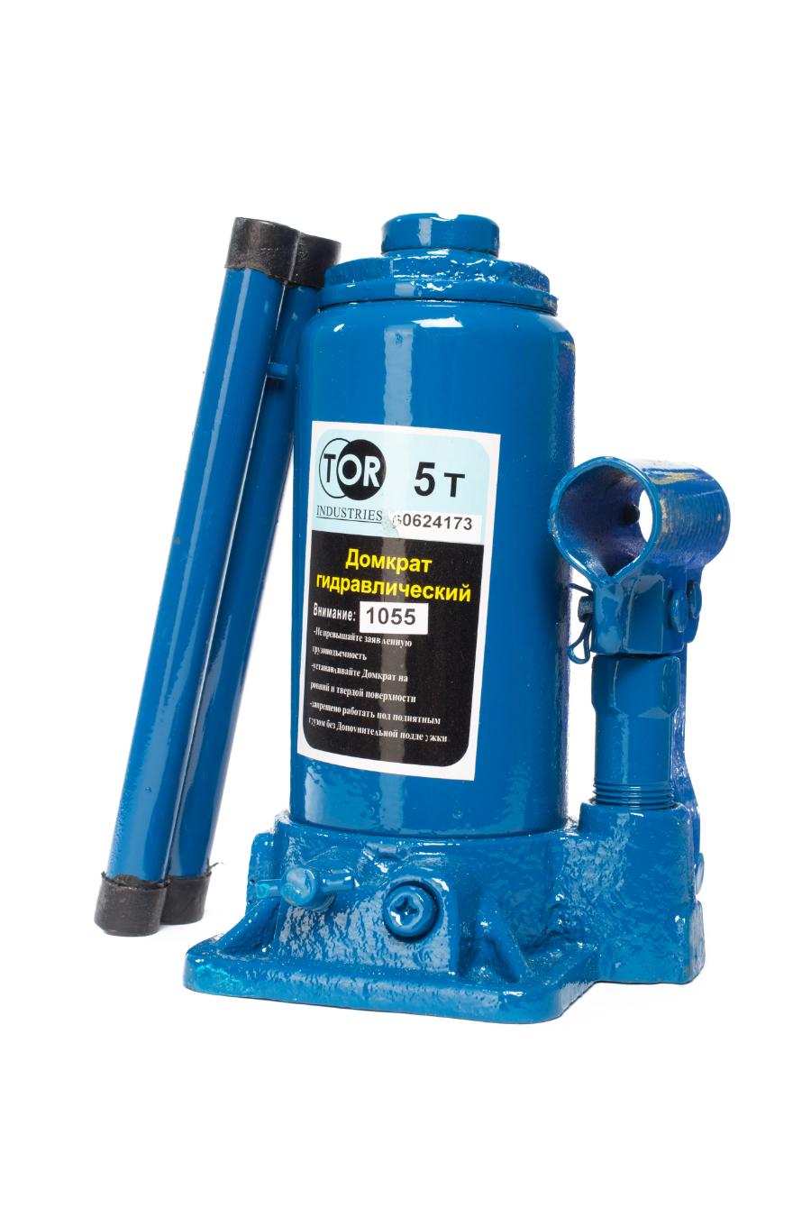Домкрат бутылочный TOR 5 т (5 т - 197/322 мм) 1055 1055