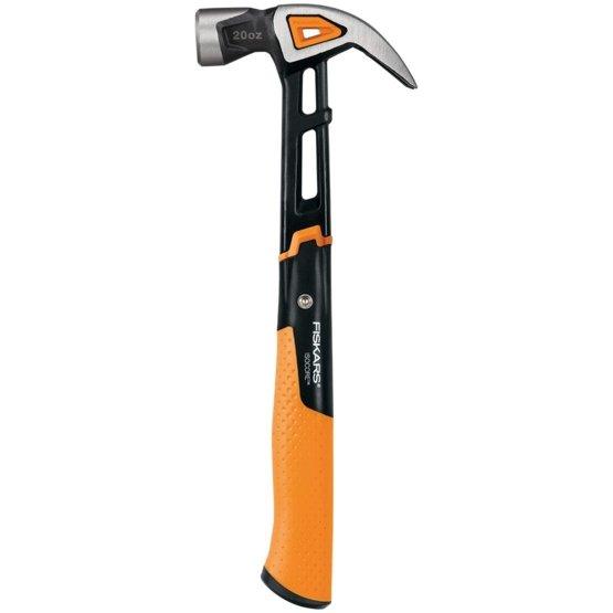 Молоток с загнутым гвоздодером FISKARS L 20oz/13.5" 1027203 1027203