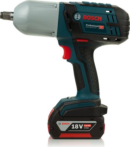 Гайковерт аккумуляторный BOSCH GDS 18 V-LI HT ударный 06019B1301 2х3,0Ач