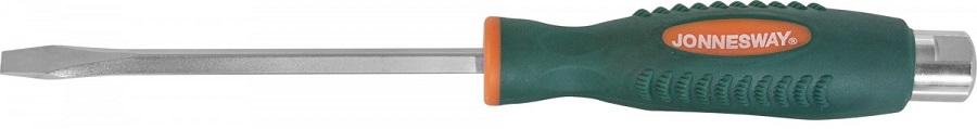 Отвертка шлицевая JONNESWAY D70S6125 ударная, силовая под ключ,SL6.5х125