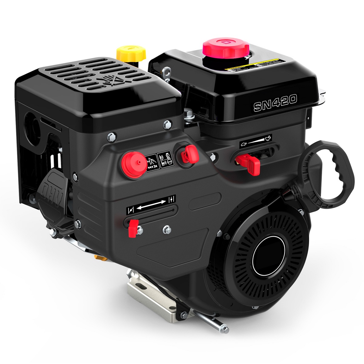 Бензиновый двигатель Evoline SN 420 E 15 л.с. (вал 25 мм, электростартер) зимний 1T90QS421EVO