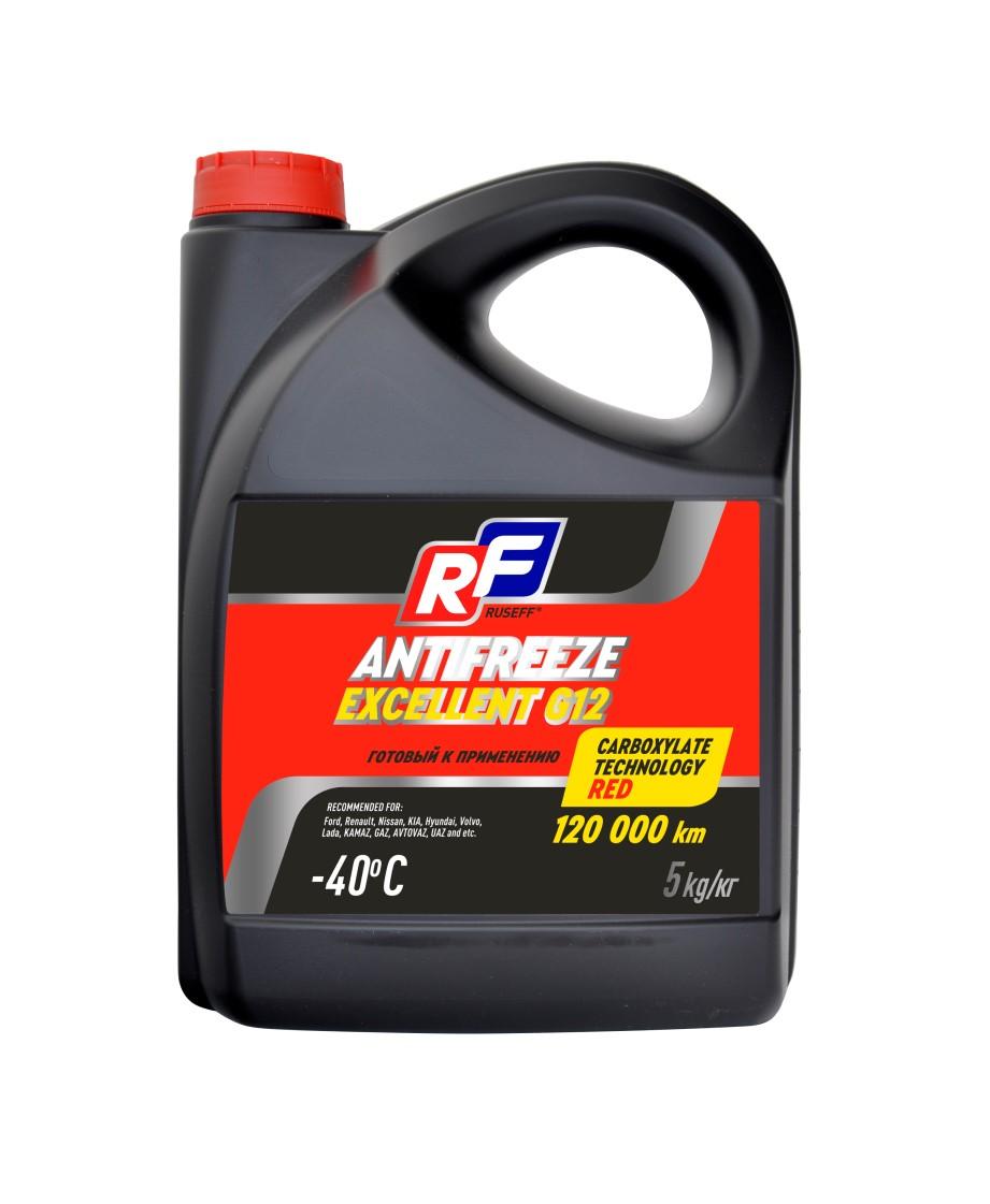 Антифриз RUSEFF EXCELLENT G12 красный 5 л 17359N 17359N