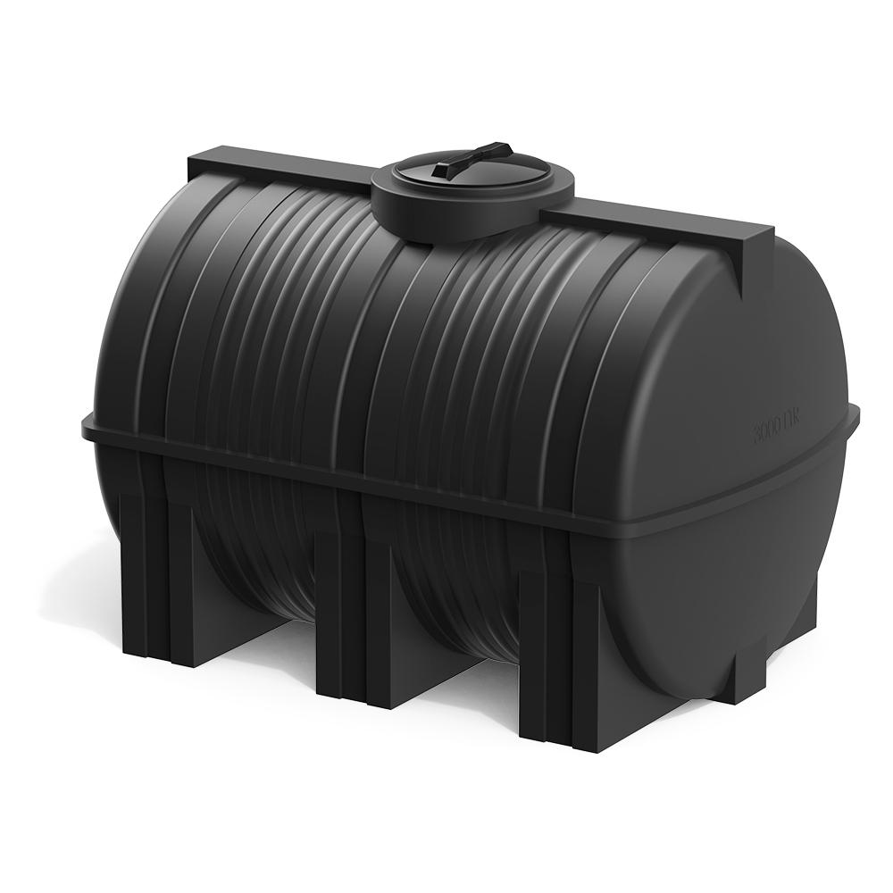 Емкость POLIMER GROUP G 3000 горизонтальная черный