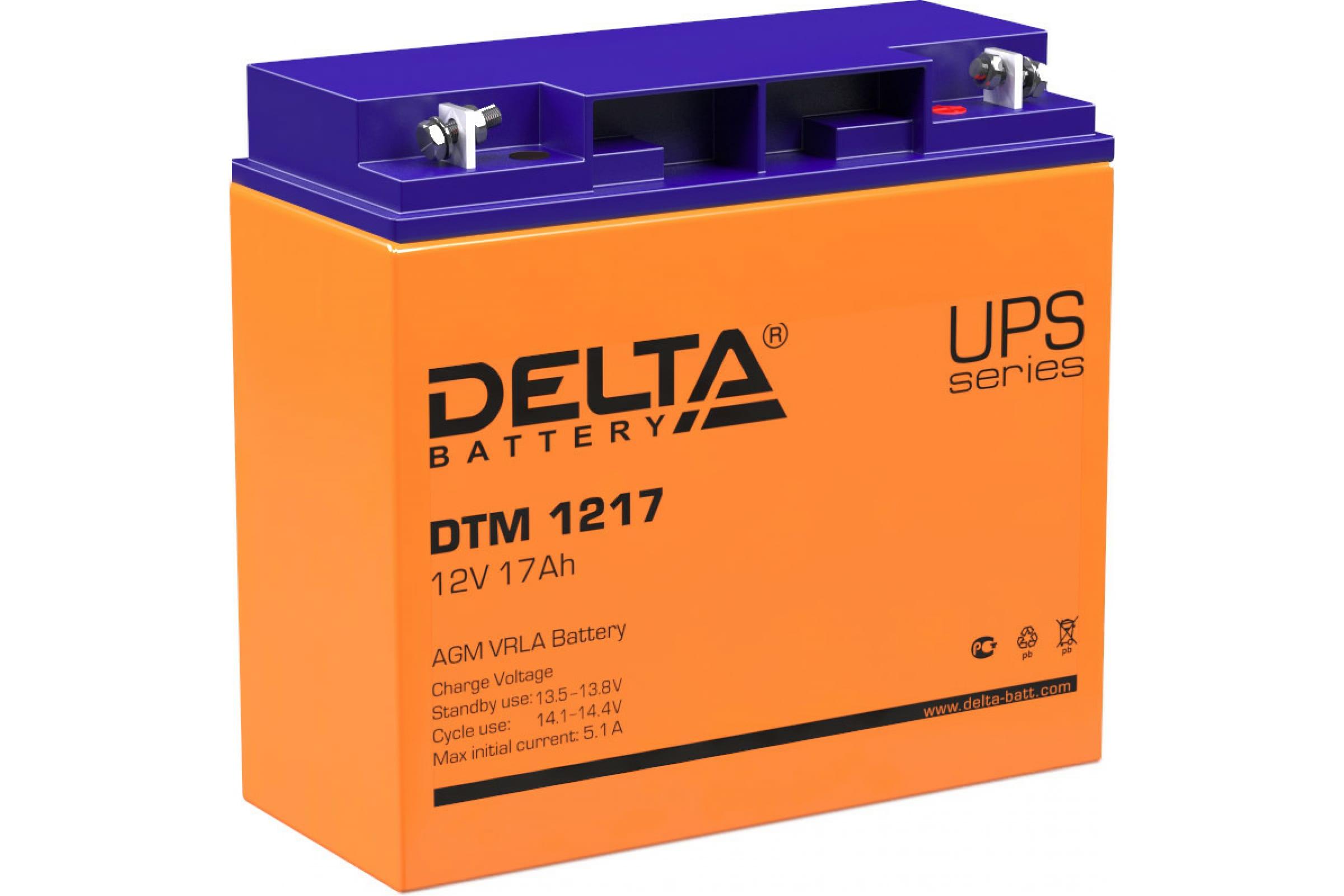 Аккумулятор Delta DTM 1217