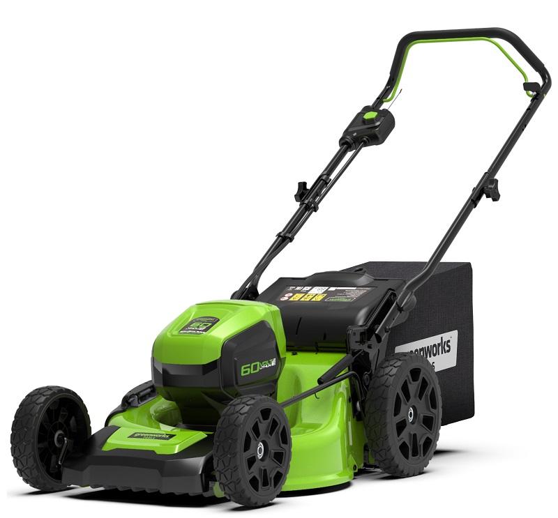 Газонокосилка аккумуляторная GREENWORKS GD60LM46HPK4 60V, бесщеточная 2502807UB