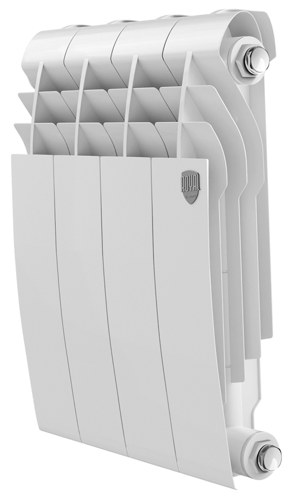 Радиатор отопления ROYAL THERMO Biliner B 350 Белый - 4 секц. биметаллический НС-1682239