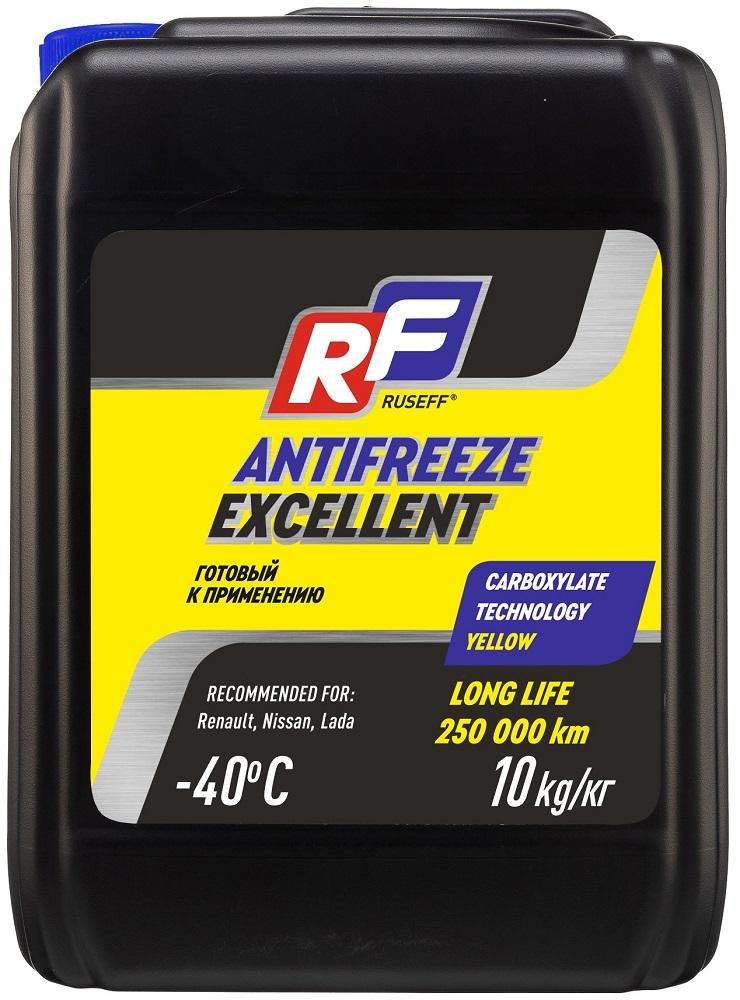 Антифриз RUSEFF EXCELLENT OAT желтый 10 л 17375N 17375N