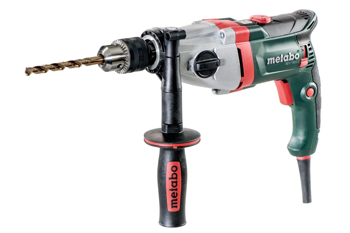 Дрель безударная сетевая METABO BEV 1300 - 2 (ЗВП) двухскоростная 600574000
