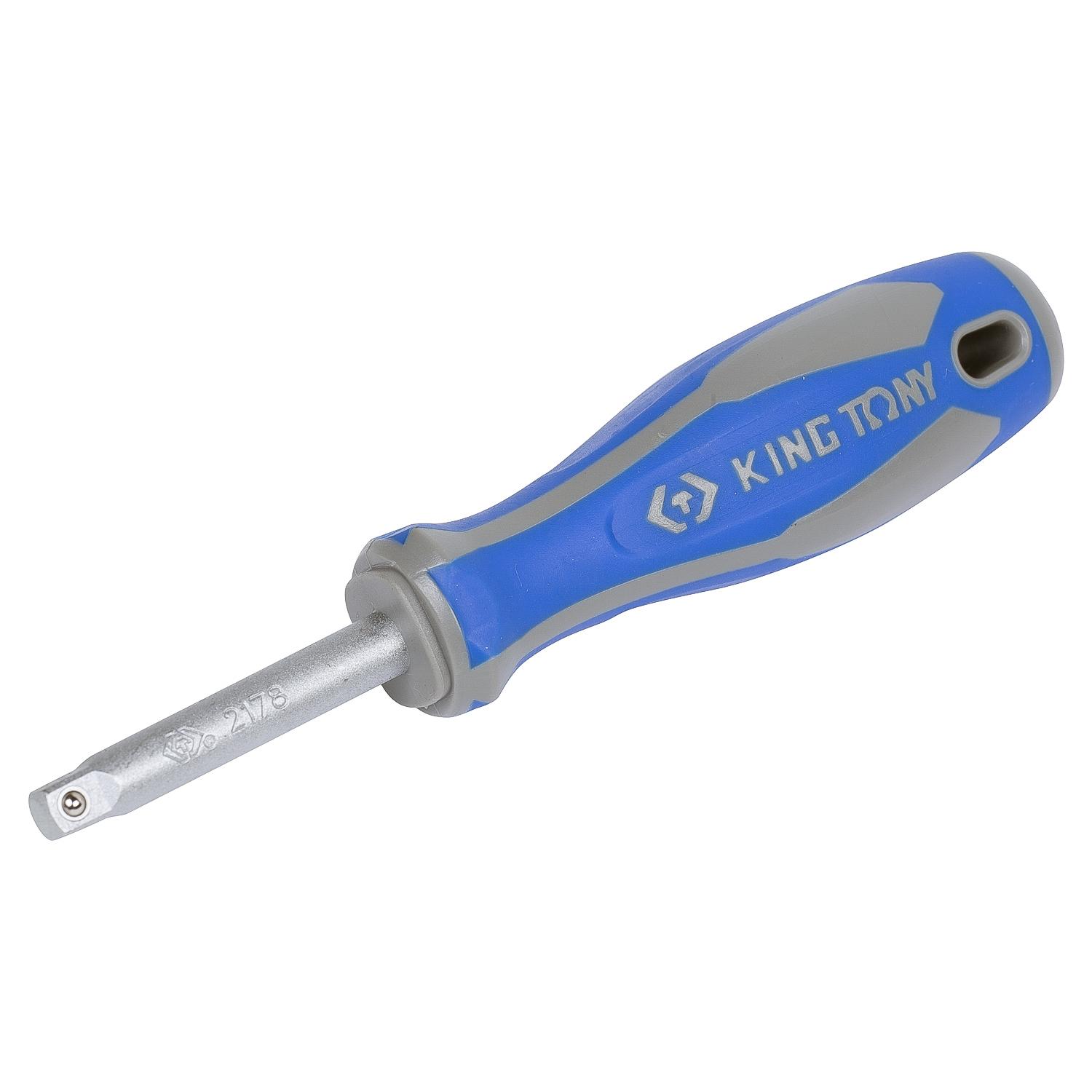 Отвертка - вороток KING TONY 2178DF 1/4", 150 мм