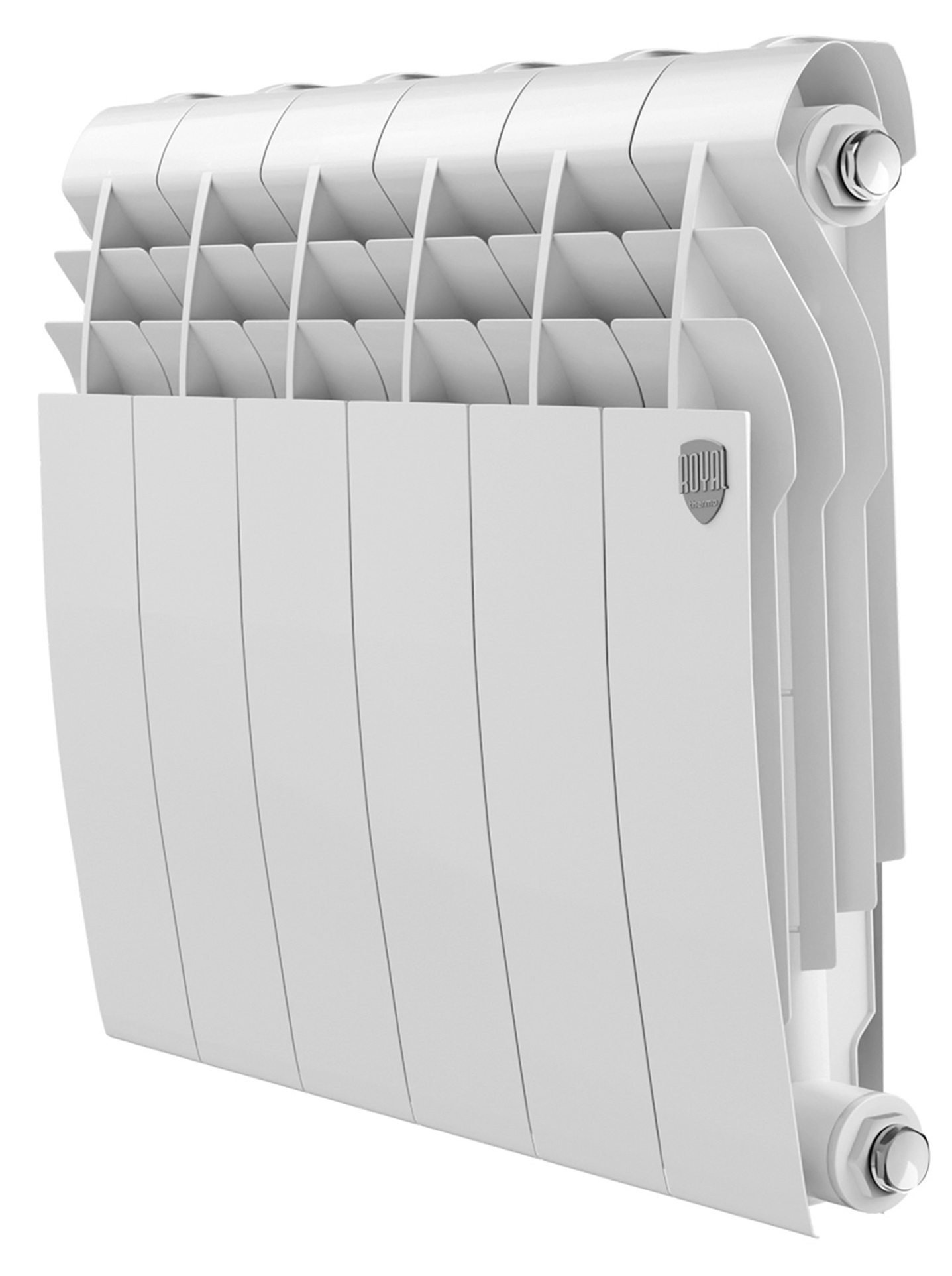 Радиатор отопления ROYAL THERMO Biliner B 350 Белый - 6 секц. биметаллический НС-1682240