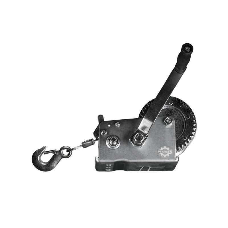 Лебедка барабанная Gearsen FD-1000 ручная (1133кг, канат 10м) GFDK 1110