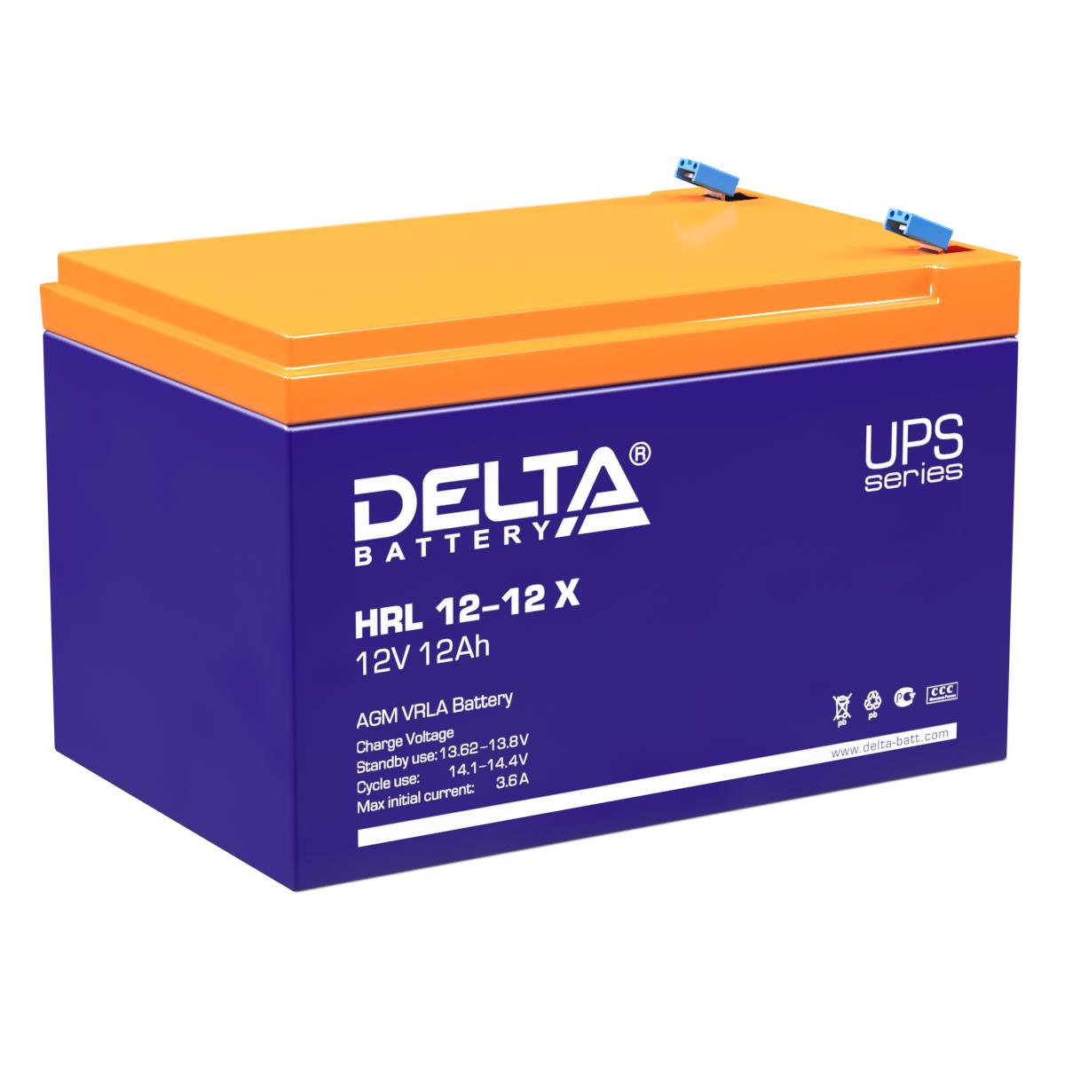 Аккумулятор Delta HRL 12-12 X