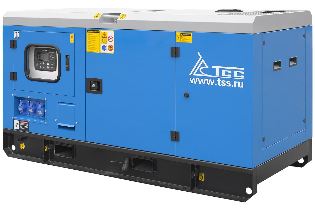Электростанция дизельная ТСС АД- 30С-Т400-1РКМ11 (TTD 42TS ST) в шумозащитном кожухе 038469