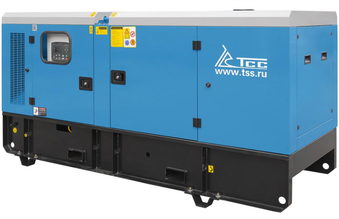 Электростанция дизельная ТСС АД- 40C-T400-1PKM16 (TTD 55TS ST) в шумозащитном кожухе 042578