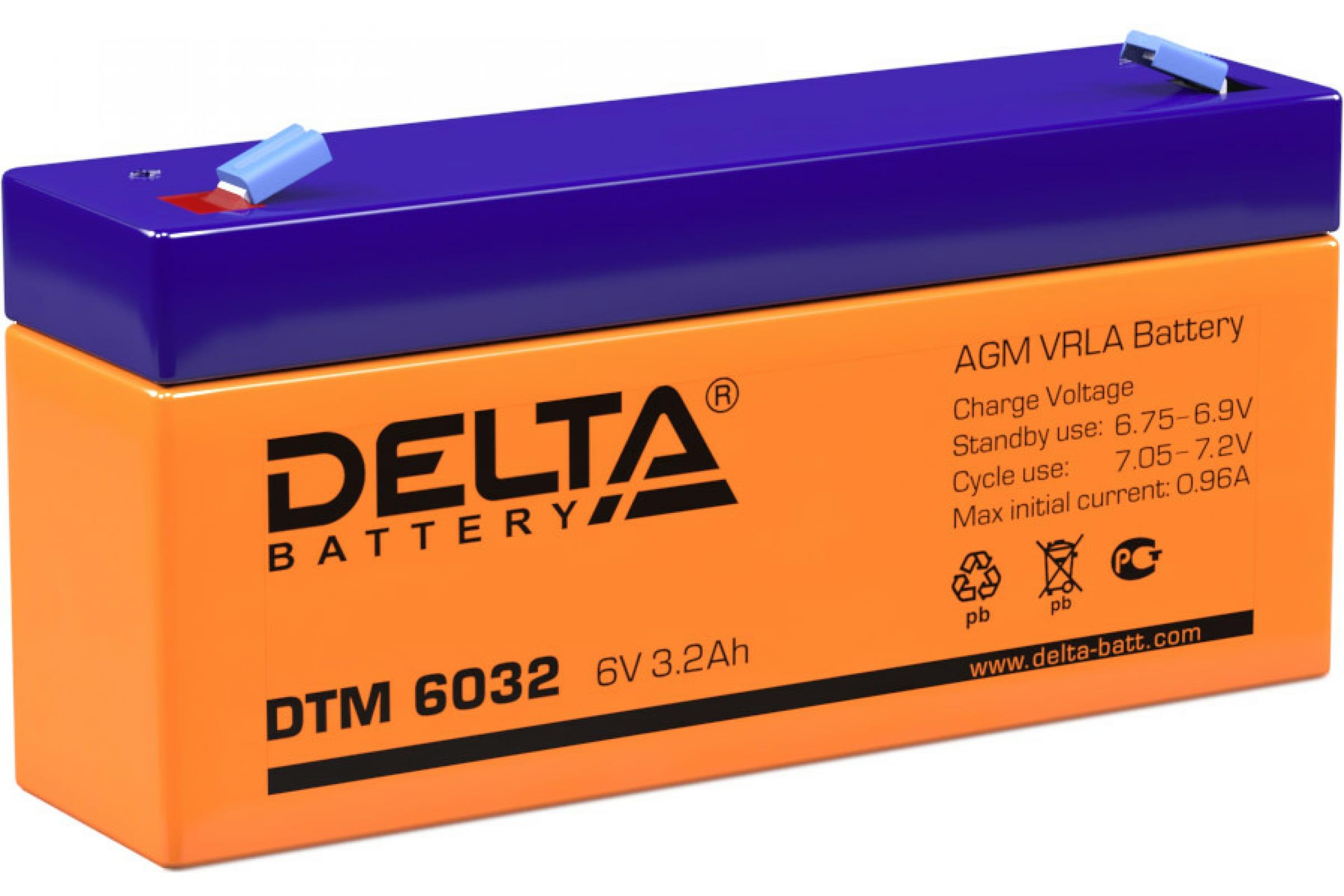 Аккумулятор Delta DTM 6032