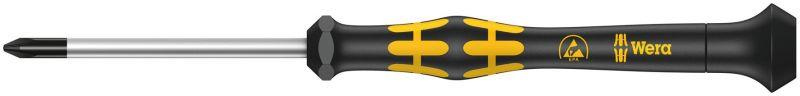 Отвертка крестовая WERA Kraftform Micro 1550 PH ESD PH 1 х 80 мм WE-030112 WE-030112