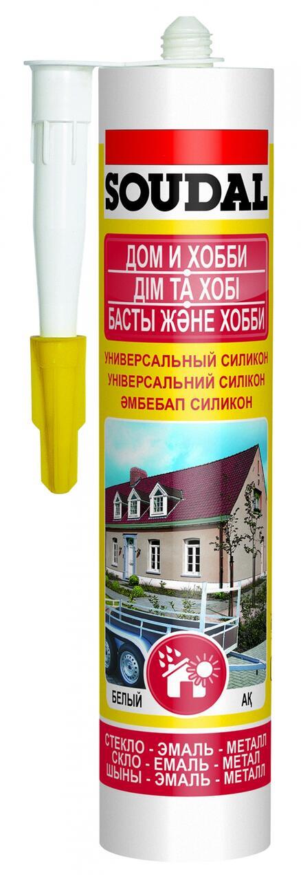 Герметик SOUDAL универсальный, черный 109840 109840
