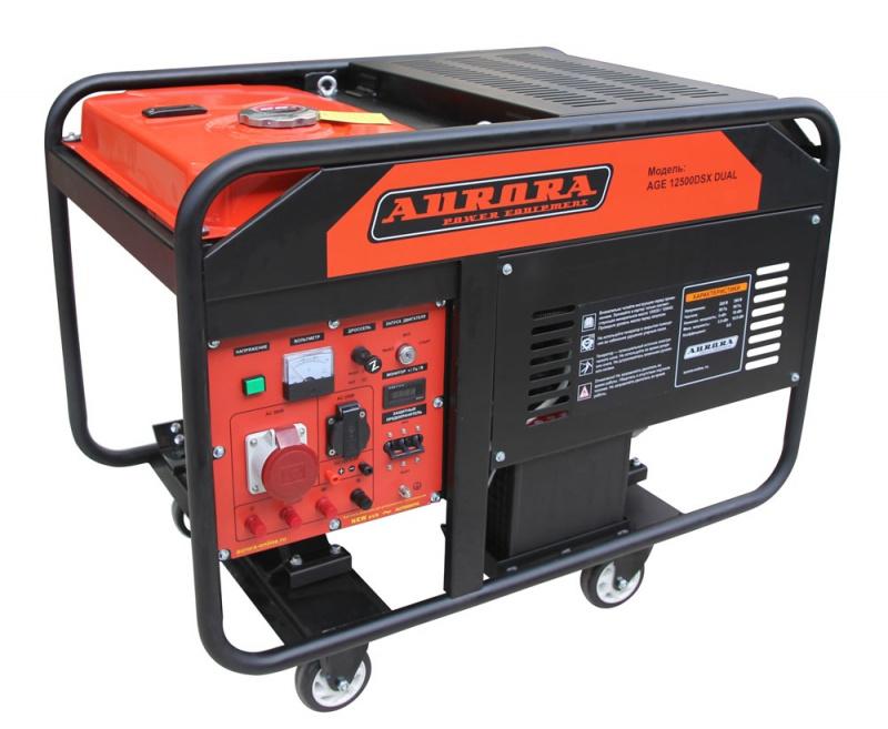 Генератор бензиновый AURORA AGE 12500 DSX DUAL 14686