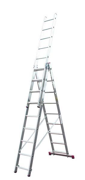 Лестница трехсекционная KRAUSE CORDA 3х 8 010384