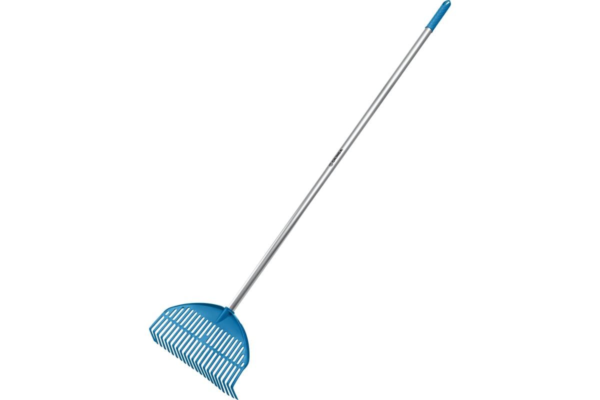 Грабли веерные GRINDA PROline PL-22 ALU пластиковые, 22 зубца 421819