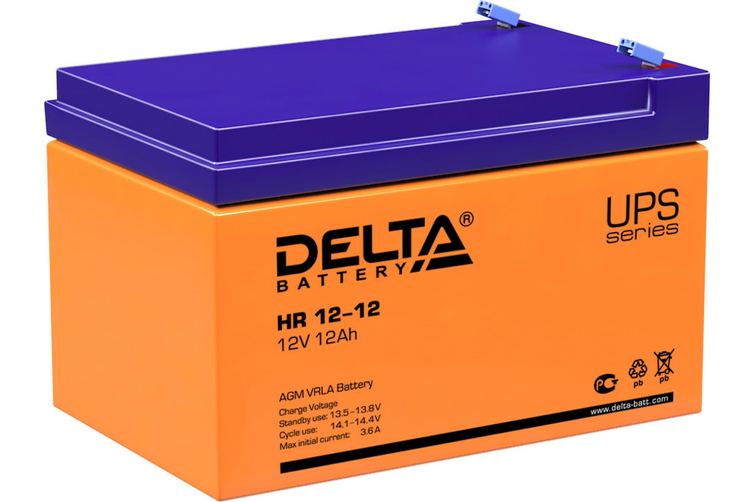 Аккумулятор Delta HR 12-12