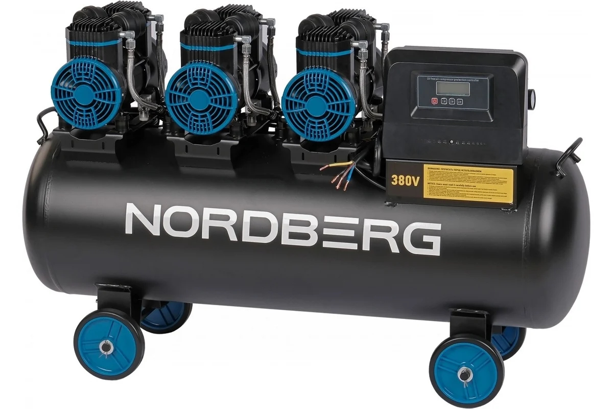 Компрессор поршневой безмасляный NORDBERG NCEO100/750