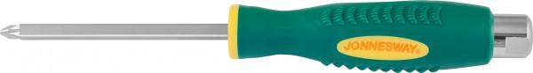 Отвертка крестовая JONNESWAY D70Z3125 POZIDRIV®, ударная, под ключ, PZ3x125 046093
