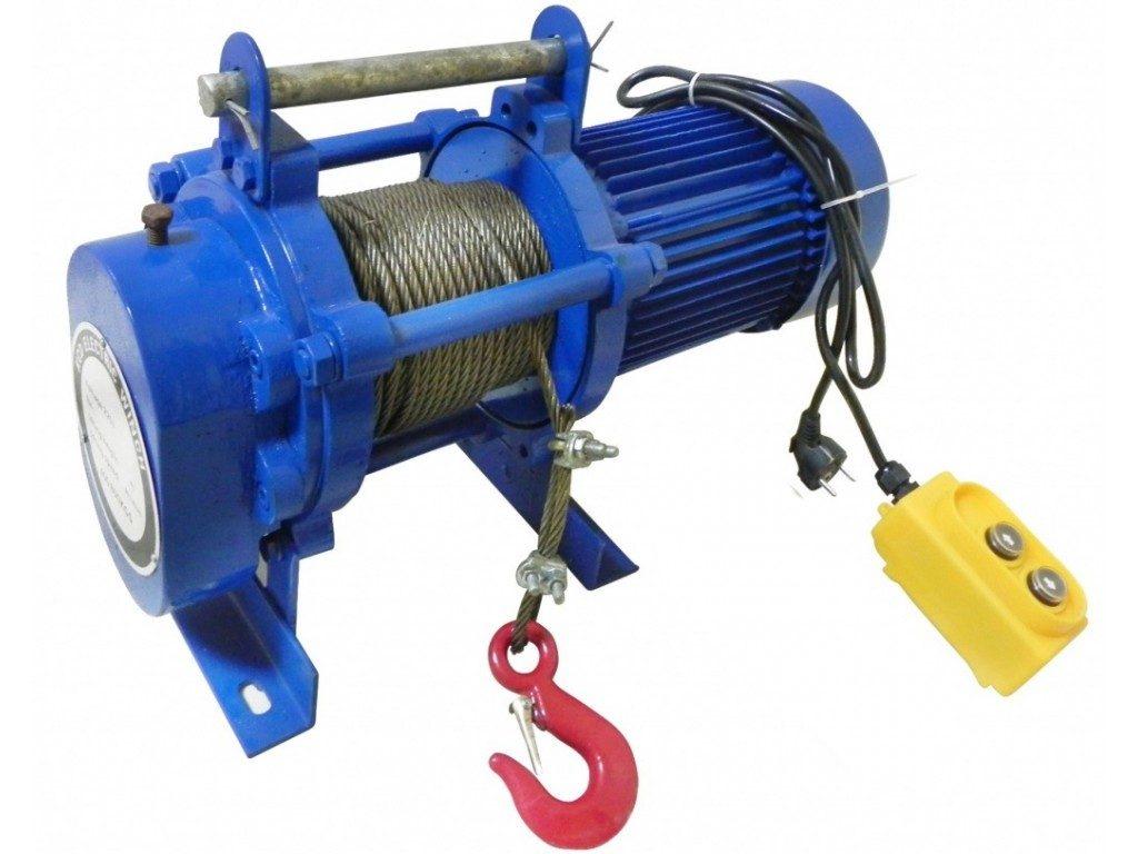 Лебедка электрическая ZITREK KCD- 300/600/220V канат 60 м 001-5423