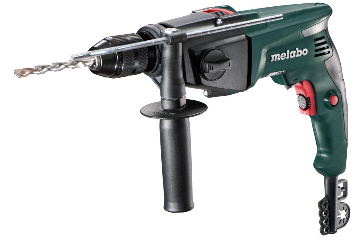 Дрель ударная сетевая METABO SBE 760 (БЗП) двухскоростная 600841000