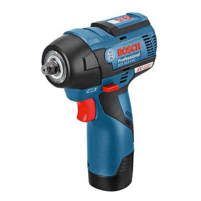 Гайковерт аккумуляторный BOSCH GDS 10.8/ 12V-115 ударный 06019E0103 2х3,0Ач, кейс L-Boxx