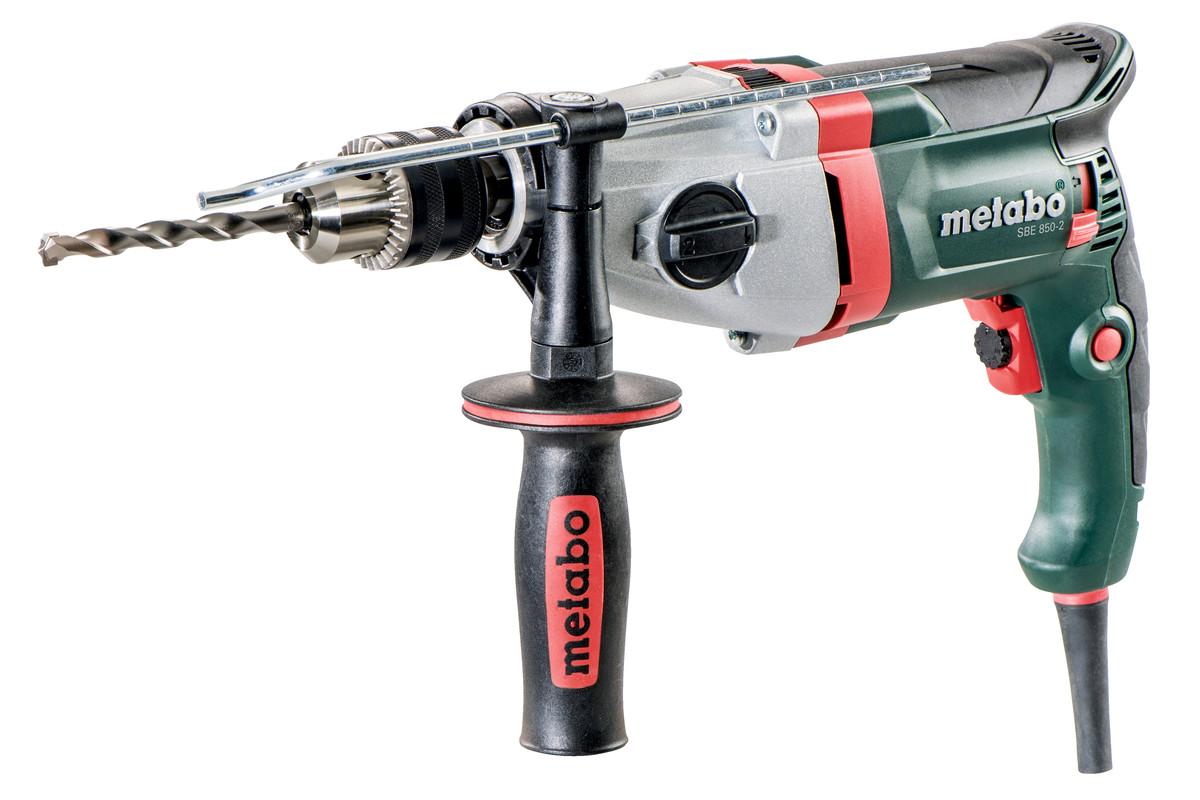 Дрель ударная сетевая METABO SBE 850 - 2 (ЗВП) двухскоростная 600782510