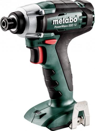 Гайковерт аккумуляторный METABO PowerMaxx SSD 12 ударный, без АКб и ЗУ 601114890 Картонная коробка