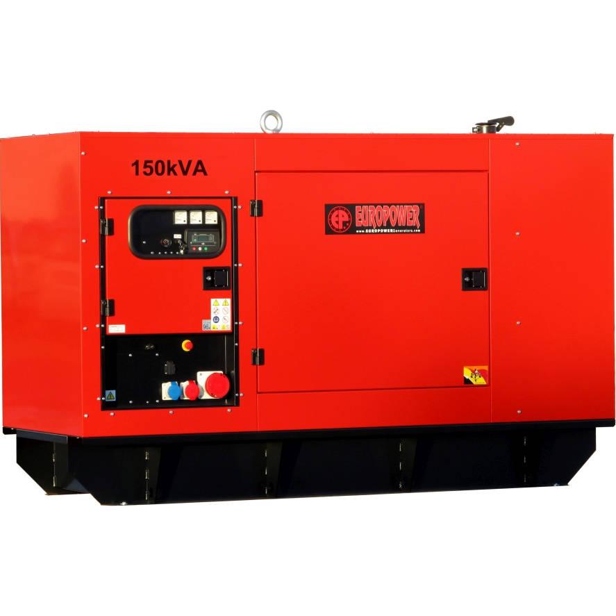 Электростанция дизельная EUROPOWER EPS 150 TDE в кожухе 790115013