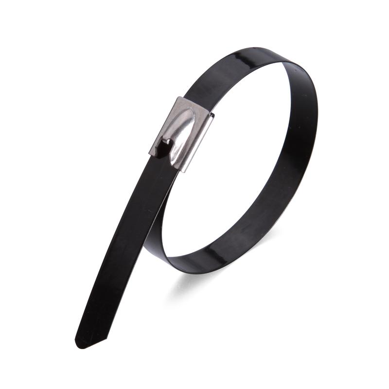 Хомут металлический FORTISFLEX СКС-П (304) 7.9х300 10шт. 78733