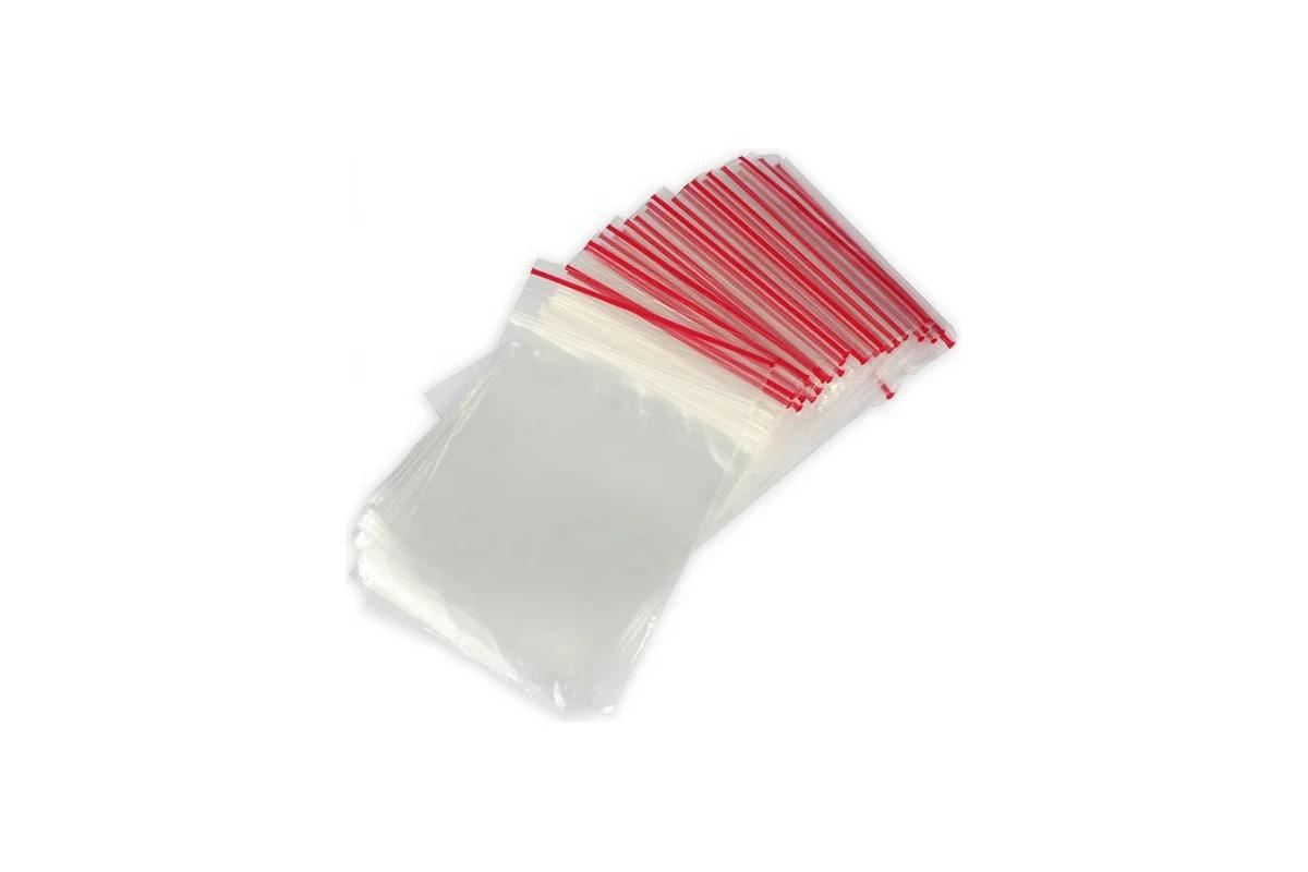 Пакеты с замком ZIP Lock REXANT 09-7007 ПВД размер 7х10 см, 35 кмк (уп.100шт)